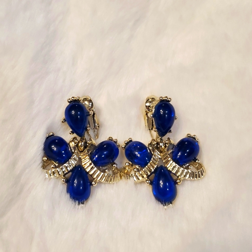 Vintage stamped Marvella earrings